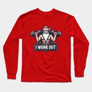 Buff Santa Long Sleeve T-Shirt